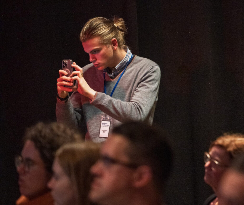 Hieronymus Heine beim Festival Rendez-vous mit der Geschichte in Weimar im Jahr 2026.